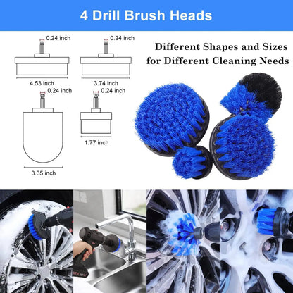 26-Piece Car & RV Wash Kit with Brushes & Cleaning Accessories